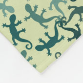 Couverture Polaire Lizards tropicaux (Coin)
