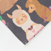 Couverture Polaire Llamas (Coin)