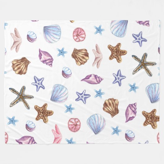Couverture Polaire L'Ocean 60x80 Fleece Blanket (Devant (Horizontal))