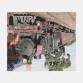 Couverture Polaire Locomotive de moteur de train de vapeur, Australie (Devant (Horizontal))