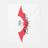 Couverture Polaire Logo Batman manuscrit de chaume (Devant)