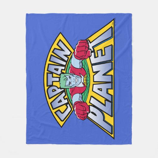 Couverture Polaire Logo Captain Planet (Devant)