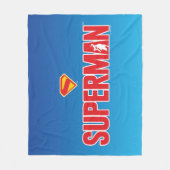 Couverture Polaire Logo classique Superman Bold (Devant)