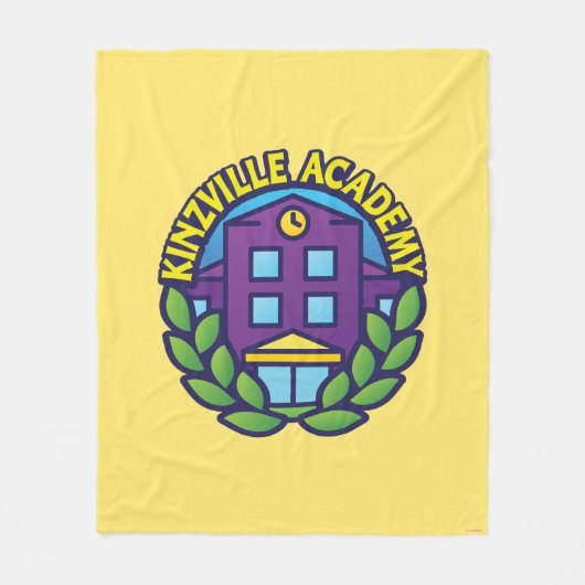 Couverture Polaire Logo d'académie de Kinzville (Devant)