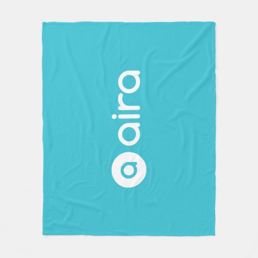 Couverture Polaire Logo d'Aira (Devant)