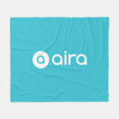Couverture Polaire Logo d'Aira (Devant (Horizontal))
