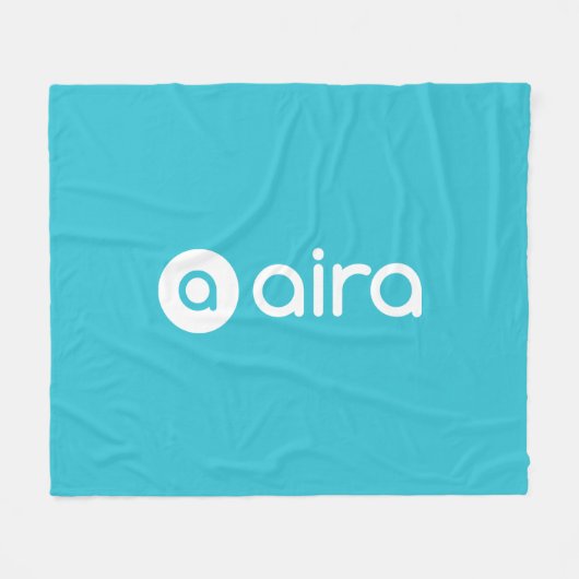 Couverture Polaire Logo d'Aira (Devant (Horizontal))