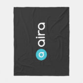 Couverture Polaire Logo d'Aira (Devant)