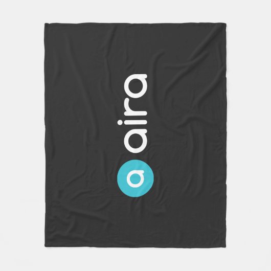 Couverture Polaire Logo d'Aira (Devant)