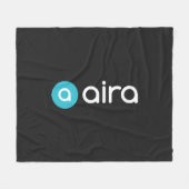 Couverture Polaire Logo d'Aira (Devant (Horizontal))