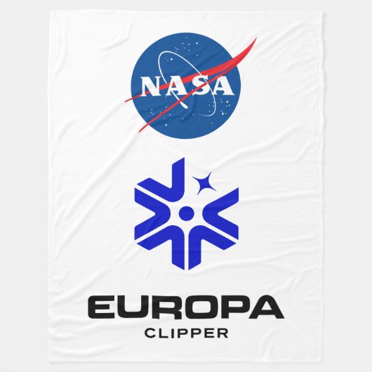 Couverture Polaire Logo de la NASA Europa Clipper (Devant)