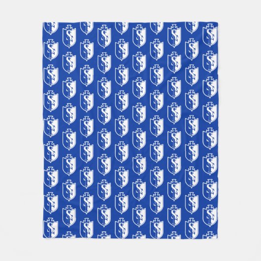 Couverture Polaire Logo de l'école (Devant)