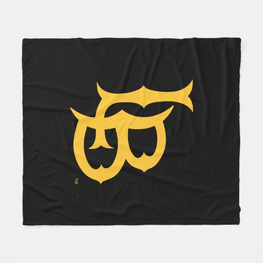 Couverture Polaire Logo de Long Beach State (Devant (Horizontal))