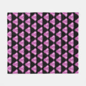 Couverture Polaire Logo Diamond Sensibilisation au Cancer du Sein Noi (Devant (Horizontal))