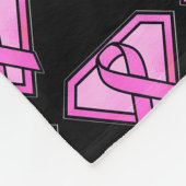 Couverture Polaire Logo Diamond Sensibilisation au Cancer du Sein Noi (Coin)