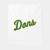 Couverture Polaire Logo du Script Dons (Devant)