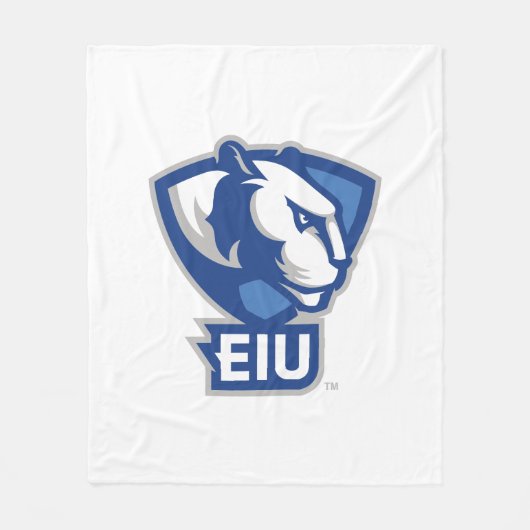 Couverture Polaire Logo Eastern Illinois University Panthers (Devant)