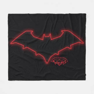 Couverture Polaire Logo Gotham Knights Red Hood