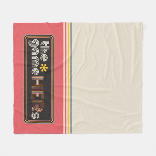 Couverture Polaire Logo horizontal*gameHERs (Devant (Horizontal))