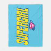 Couverture Polaire Logo Pop Supergirl (Devant)
