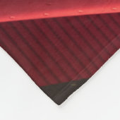 Couverture Polaire Logo rouge et noir (Coin)