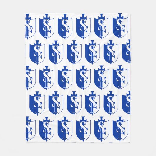Couverture Polaire Logo St. Frederick (Devant)