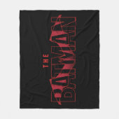 Couverture Polaire Logo superposé de Batman Bat (Devant)