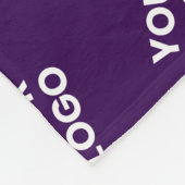 Couverture Polaire Logo unique ou tout Motif d'image téléchargé | Pou (Coin)