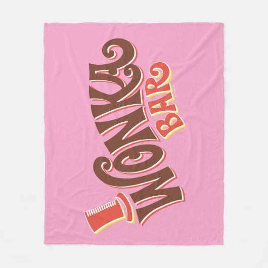 Couverture Polaire Logo Wonka Bar (Devant)