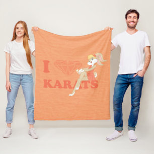 Couverture Polaire Lola Bunny I Heart Karats