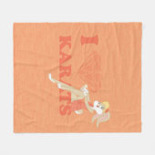 Couverture Polaire Lola Bunny I Heart Karats (Devant (Horizontal))