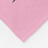 Couverture Polaire Lola Bunny Je suis avec le groupe (Coin)