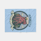 Couverture Polaire L'Ombre sur la voile de Lovecraft Innsmouth (Devant (Horizontal))