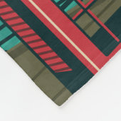 Couverture Polaire Londres Angleterre Retro Travel Art Vintage (Coin)