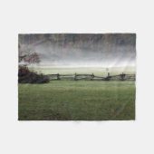 Couverture Polaire Lone Bull Elk le matin Mist (Devant (Horizontal))