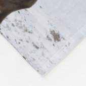 Couverture Polaire Lone Bull Elk | Parc national de Yellowstone (Coin)