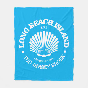 Couverture Polaire Long Beach Island (coquillage)