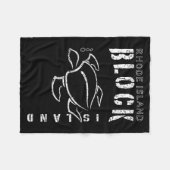 Couverture Polaire Long Island New York Souvenir1 (Devant (Horizontal))