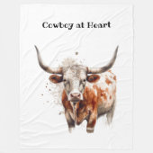 Couverture Polaire Longhorn Legacy, custom   (Devant)