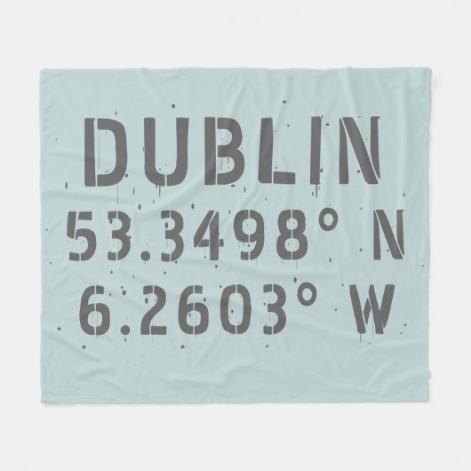 Couverture Polaire Longitude de la gamme Dublin Latitude (Devant (Horizontal))