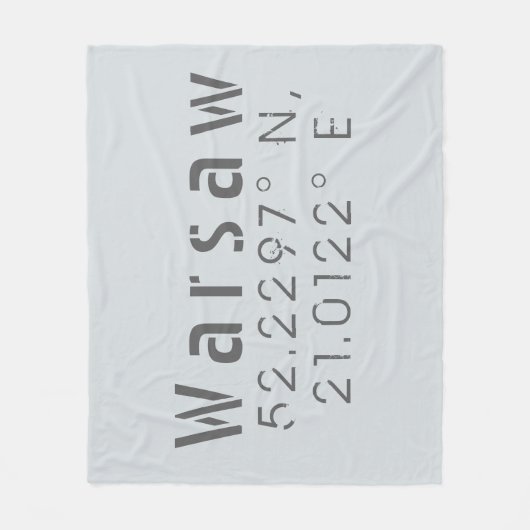 Couverture Polaire Longitude de la latitude de Varsovie (Devant)