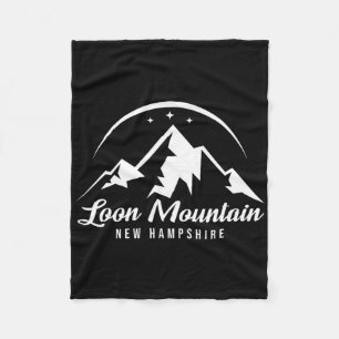 Couverture Polaire Loon Mountain New Hampshire Station de ski Ski Sno