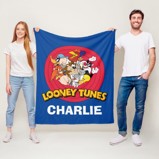 Couverture Polaire LOONEY TUNES™ Character Logo (En situation)