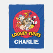 Couverture Polaire LOONEY TUNES™ Character Logo (Devant)