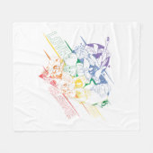 Couverture Polaire LOONEY TUNES™ - Love and Celebrate (Devant (Horizontal))