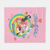 Couverture Polaire LOONEY TUNES™ - That's All Folks ! Pride Bullseye (Devant (Horizontal))