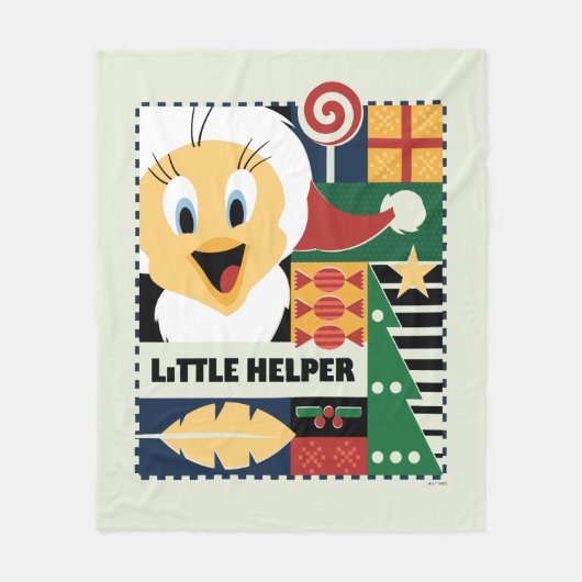 Couverture Polaire LOONEY TUNES™ TWEETY™ Little Helper (Devant)