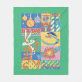 Couverture Polaire LOONEY TUNES™ | Vacances (Devant)