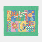 Couverture Polaire LOONEY TUNES™ | Vacances (Devant (Horizontal))