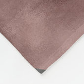 Couverture Polaire l'or rose de faux élégant rougissent les cercles (Coin)